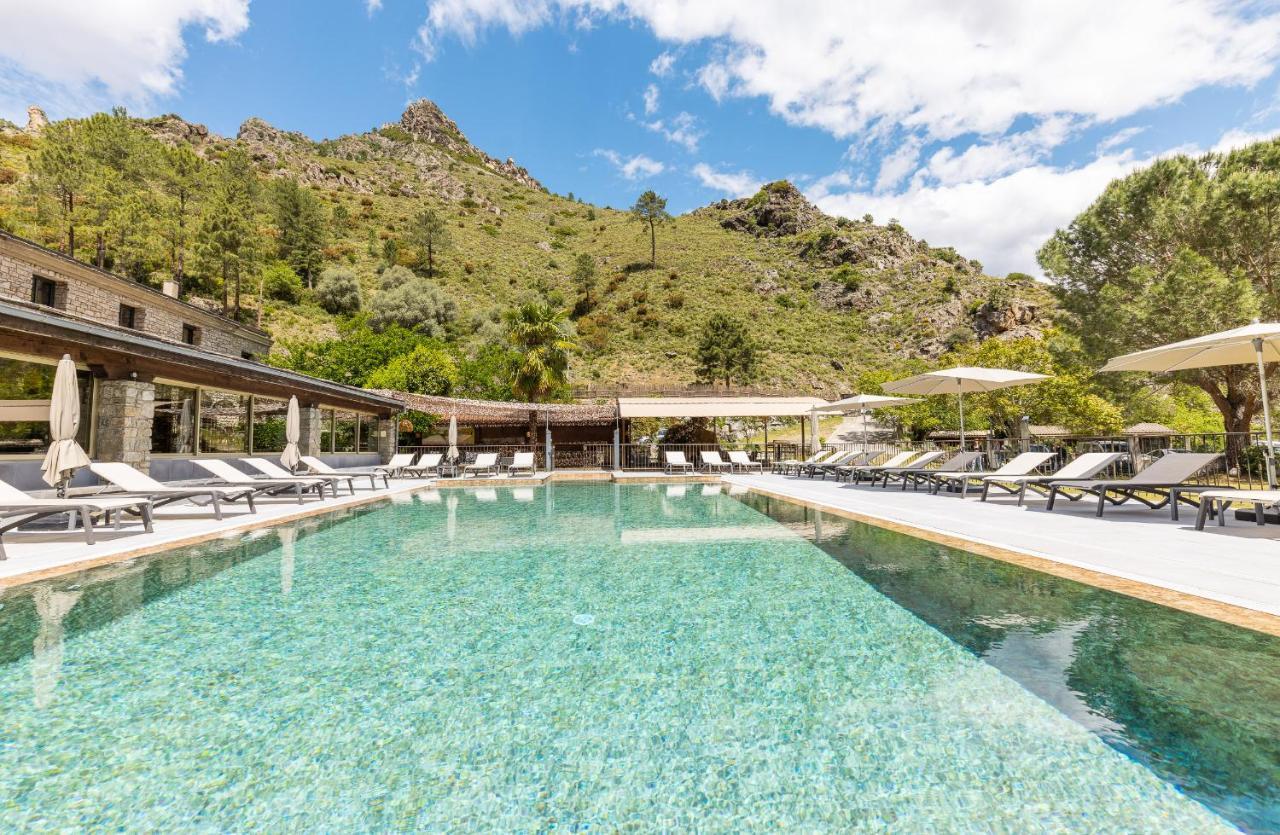 Hôtel de la Restonica Corte (Corsica) Exterior foto
